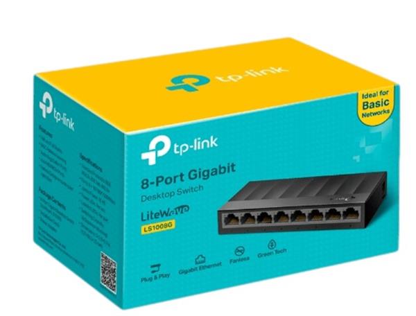 מתג 8 מהירות LS1008G 8P 1000 TP-Link