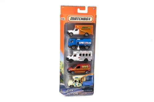 מארז 5 מכוניות מגוון Matchbox