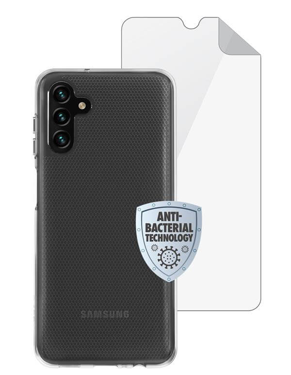 כיסוי שקוף + מגן מסך  Matrix ל-Galaxy A13  SKECH