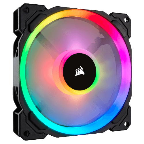 אוורור למארז LL140 RGB Led PWM Corsair