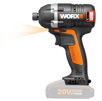 מברגת אימפקט 20V גוף בלבד WORX