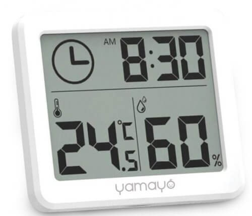 מד טמפרטורה ולחות דיגיטלי YTH-100 Yamayo