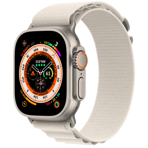 שעון חכם Watch Ultra GPS + Cellular 49mm Titanium Alpine Apple