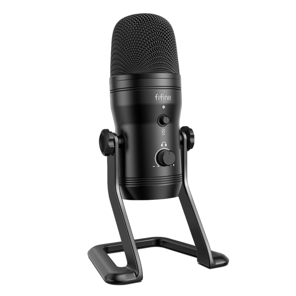 מיקרופון + מעמד שחור   K690 FIFINE