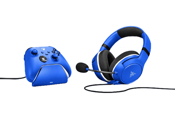 אוזניות גיימינג KAIRA X + עמדת טעינה לשלטי Xbox Razer