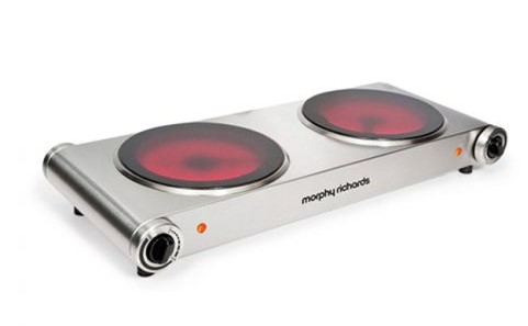 פלטת בישול זכוכית כפולה Morphy Richards
