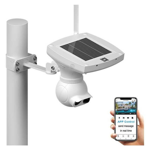 מצלמה שטח סולארית תקשורת סלולרית 4G IP65 PowerLine