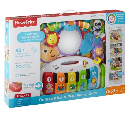 אוניברסיטה עם פסנתר FISHER PRICE