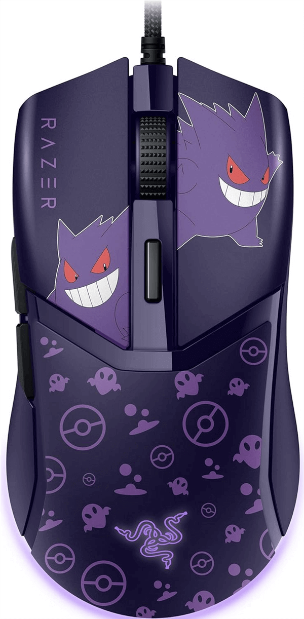 עכבר גיימינג חוטי Cobra Pokémon Gengar Edition Razer