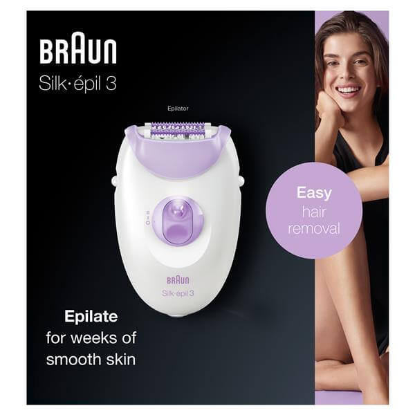 מסיר שיער Silk Epil 3 BRAUN