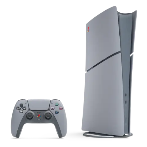 קונסולה במהדורה מוגבלת Playstation 5 Slim 1TB Digital 30th Anniversary thumbnail