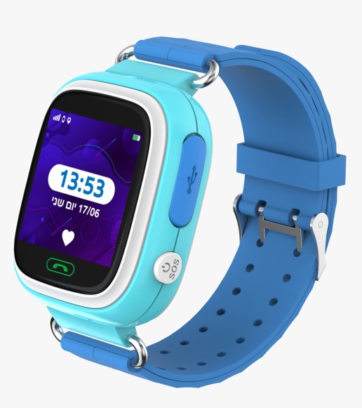 שעון GPS חכם לילדים עם סים מובנה  Color 2.0  Kidiwatch