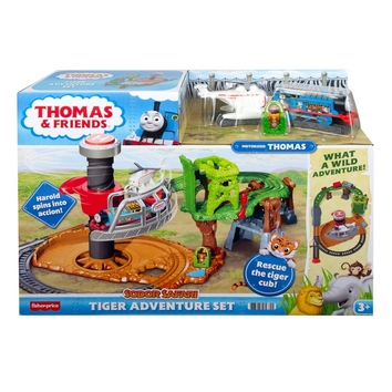תומס הקטר הרפתקאות הנמר בספארי FISHER PRICE