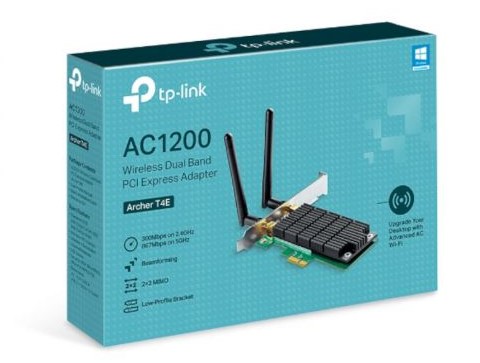 כרטיס רשת Archer T4E  AC1200 Wireless Dual Band PCI TP-Link