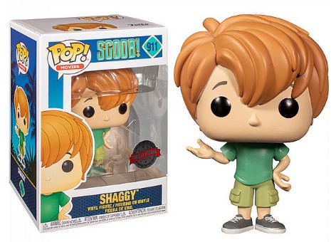 אקסקלוסיבי מדבקה כסופה  Movies Scoob! Shaggy POP