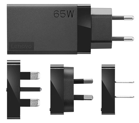 מתאם נסיעות אוניברסלי USB-C 65W Lenovo