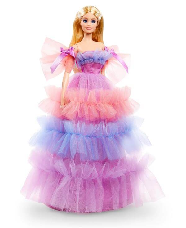 ברבי מפוארת יום הולדת במארז מתנה Barbie