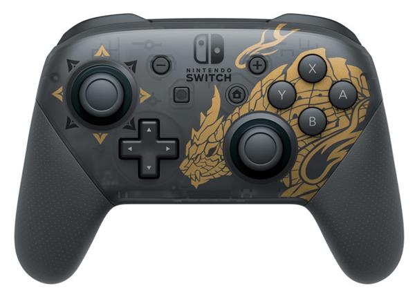 בקר מקורי מעוצב Pro Controller - Monster Hunter Rise Nintendo Switch