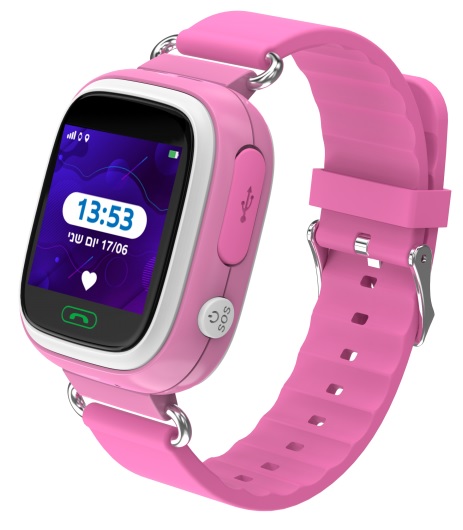 שעון GPS חכם לילדים עם סים מובנה  Color 2.0  Kidiwatch