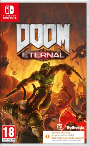 Doom Eternal   Code In Box Nintendo Switch