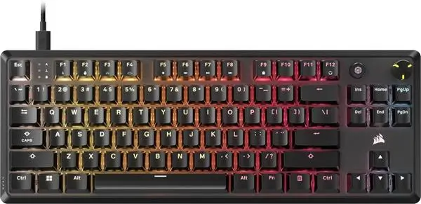 מקלדת מכנית קצרה K70 Core Tkl RGB Corsair