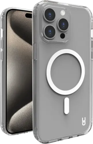 כיסוי לסמארטפון Crystal MagSafe for iPhone 15 Pro GripCase