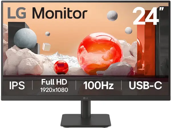מסך מחשב "24 24MS530B-B LG
