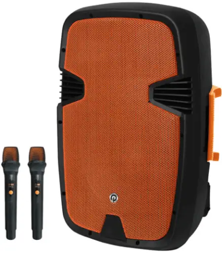 בידורית בלוטוס עם 2 מיקרופונים אלחוטיים PMW-4412 pure acoustics