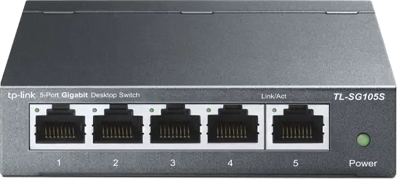 מתג 5 פורטים TL-SG105S TP-Link