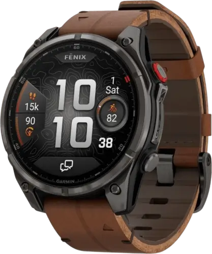 שעון חכם 47 מ"מ Fenix 8 Pro AMOLED Sapphire Gray/Black גרמין - Garmin