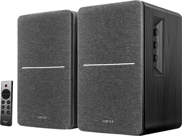 רמקולים מדפיים R1280DB - שחור אדיפייר