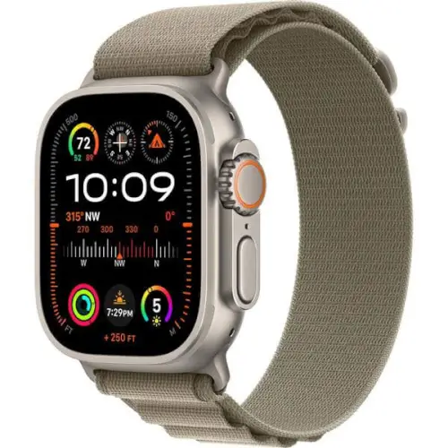 שעון חכם Watch Ultra 2 GPS + Cellular 49mm Titanium Alpine Apple