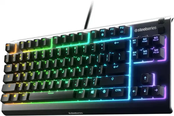 מקלדת גיימינג Steelseries Apex 3 TKL - שחור