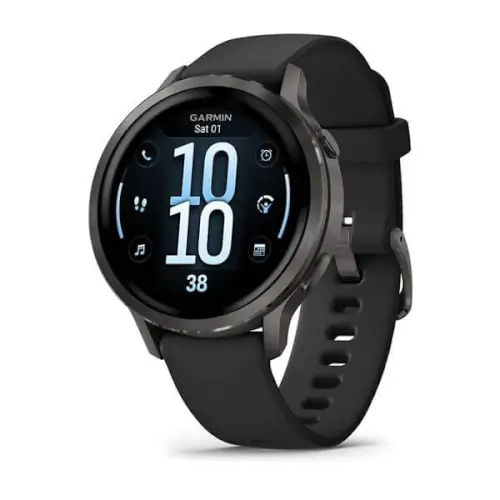 שעון חכם 41 מ"מ Venu 4 Slate + Black גרמין - Garmin
