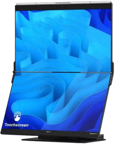 מסך כפול מתקפל "24  GEMINOS T QHD MobilePixels