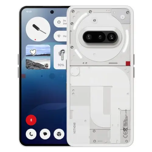 סמארטפון Phone (3A) 12GB+256GB - צבע לבן Nothing