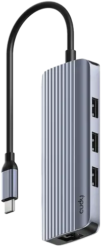 רכזת USB-C 6 ב-1 UH606 Cudy