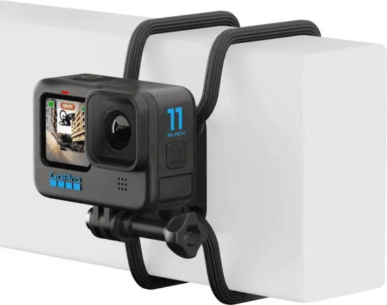 תושבת אחיזה גמישה (featuring Gear Ties) Flexible Grip Mount GoPro