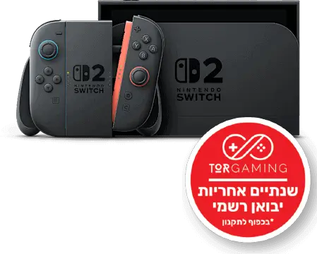 קונסולה ניידת Red and Blue Joy-Con Switch 2 + Pokémon Legends: Z-A Code Nintendo Switch