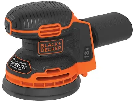 מלטשת אקצנטרית BDCROS18N-XJ BLACK AND DECKER
