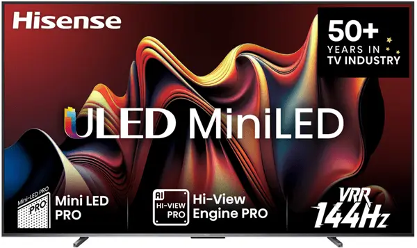 טלוויזיה חכמה "100 100U72KQ Hisense