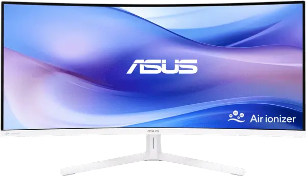 מסך מחשב עם מטהר אוויר "34 VU34WCIP-W ASUS