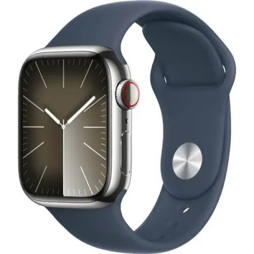 שעון חכם Series 9 GPS + Cell 41mm Stainless Steel Sport Apple