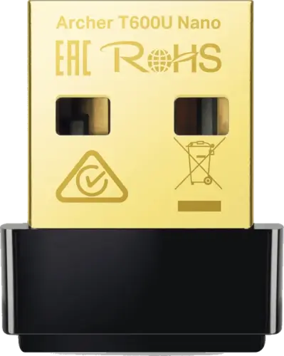 מתאם רשת USB-A Archer T600U Nano AC600 TP-Link