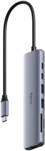 רכזת 7 ב-1 USB-C UH407 Cudy