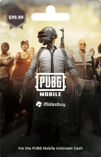 כסף וירטואלי Unknown Cash - 8100 Value PUBG Mobile
