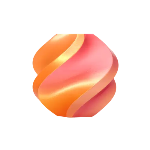 סליל הדפסה למדפסת תלת מימד PLA Silk 1.75mm +/- 0.03mm BambuLab
