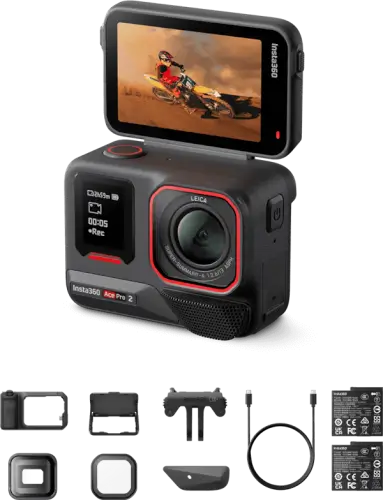קיט מצלמת אקסטרים Ace Pro 2 Videography Bundle Limited Edition Insta360