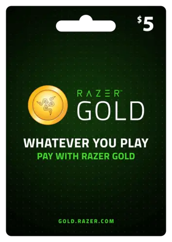 קוד דיגיטלי 5$ Razer Gold PIN Razer