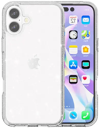 כיסוי לסמארטפון Crystal Glitter for iPhone 17 GripCase